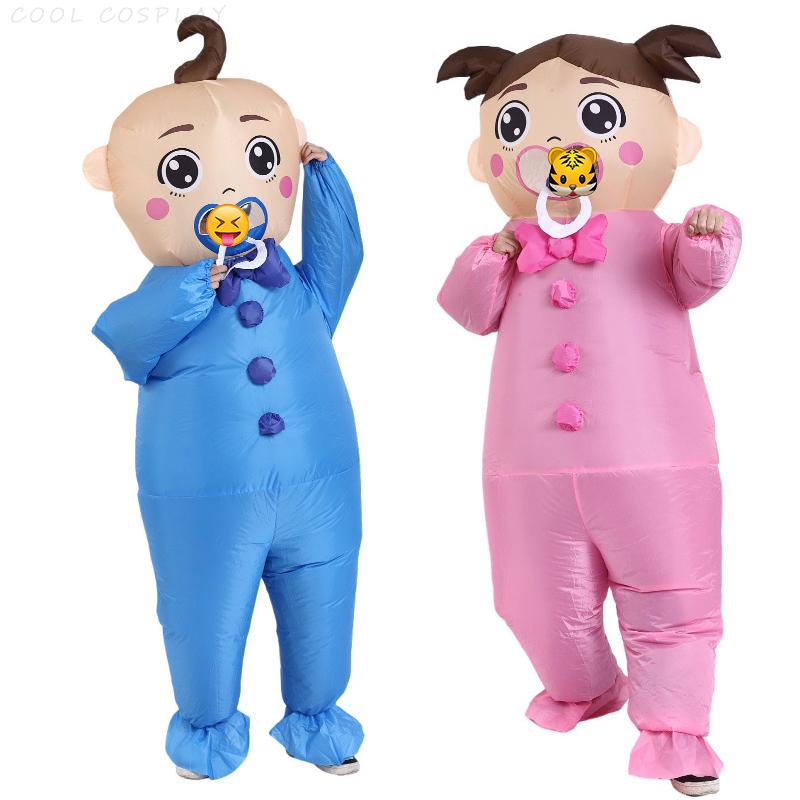 Baby Z Clothing - Kostum Tiup Dewasa untuk Cosplay Bayi,
