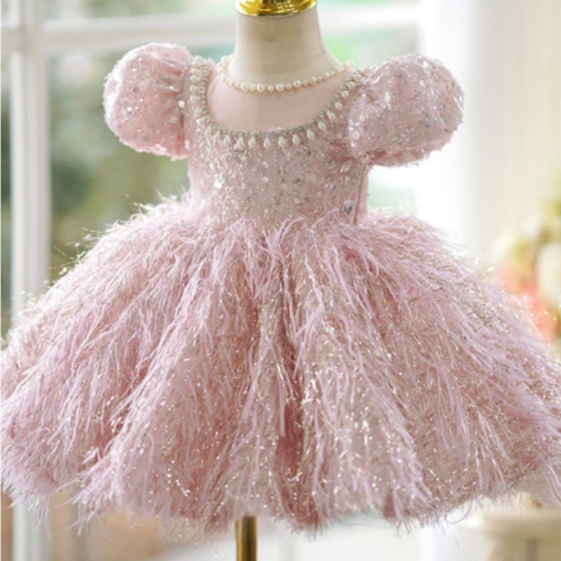 Gaun payet bulu bayi perempuan - Baby Z Clothing ulasan dan harga