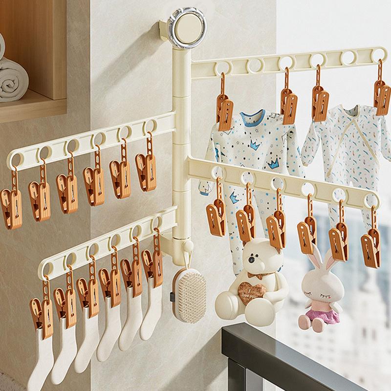 Rak pengering pakaian perjalan - Baby Clothing Drying Rack ulasan dan harga