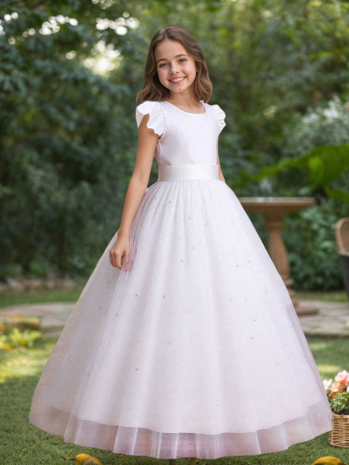 Gaun Tulle Ulang Tahun Motif B - Baby Z Clothing ulasan dan harga