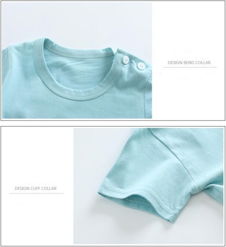 Kaus Katun + Celana Pendek Set - Baby Clothing Gift Set ulasan dan harga