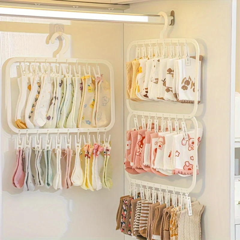 Gantungan Bayi Multi-klip, Rak - Baby Clothing Drying Rack ulasan dan harga