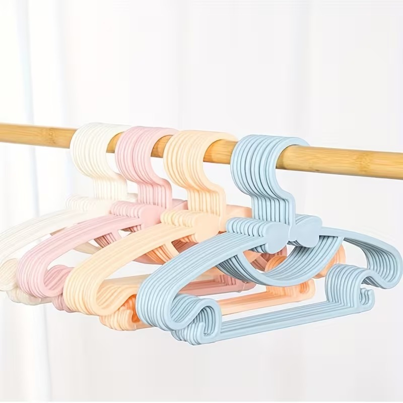 10-100 Buah Gantungan Plastik  - Baby Clothing Drying Rack ulasan dan harga