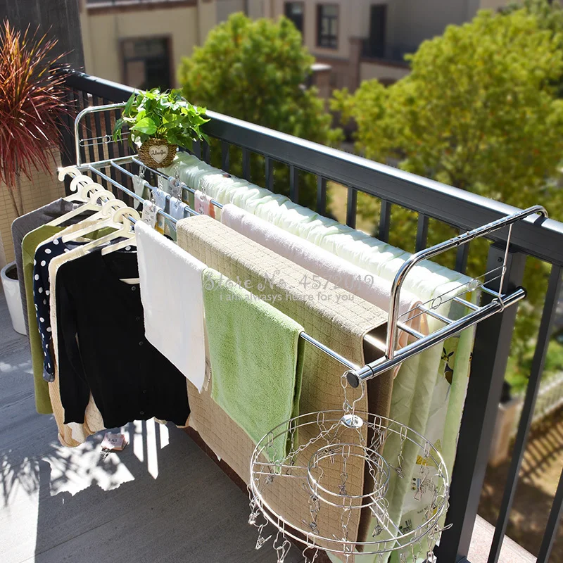 Rak pakaian lipat besi tahan k - Baby Clothing Drying Rack ulasan dan harga