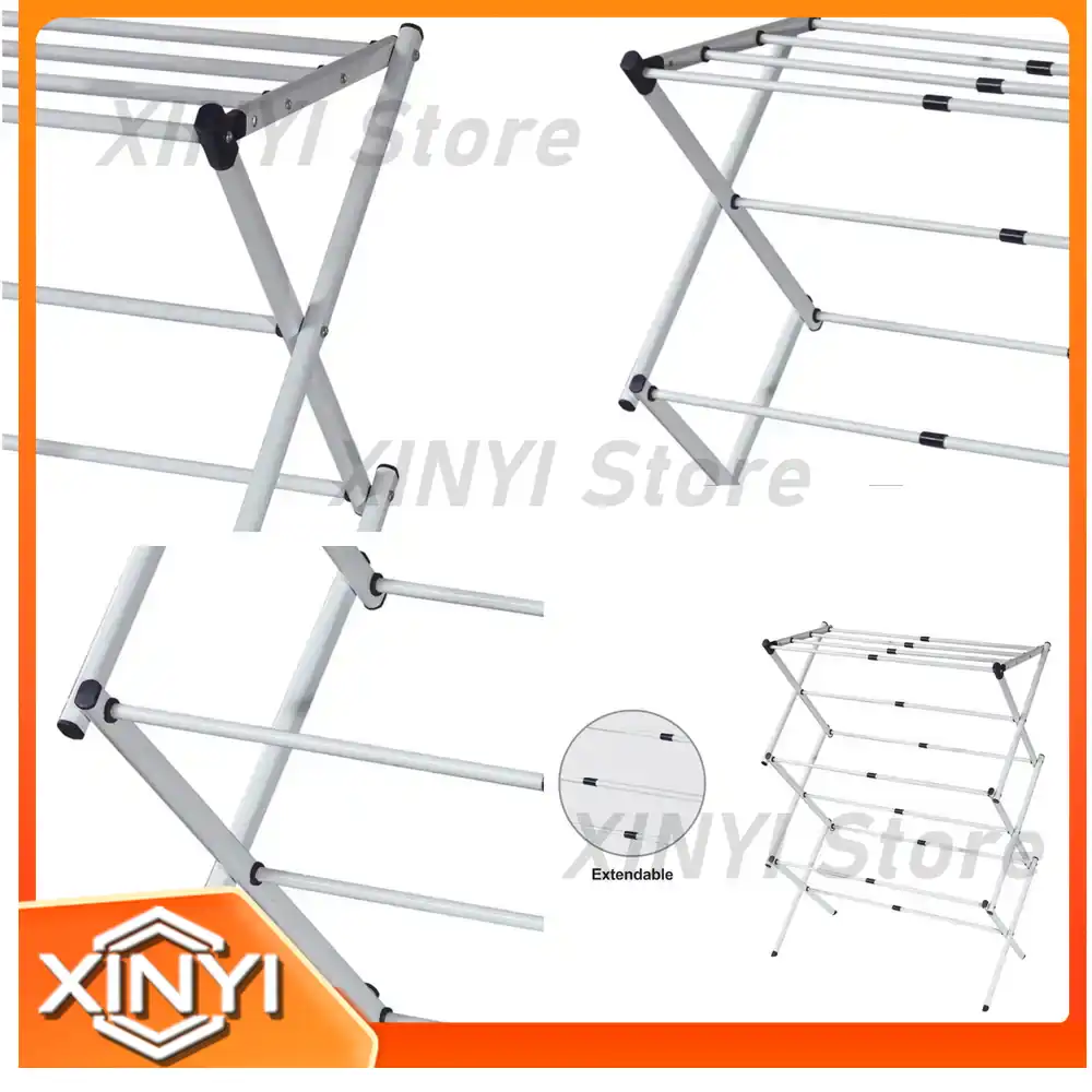 Gantungan Baju Lipat untuk Man - Baby Clothing Drying Rack ulasan dan harga