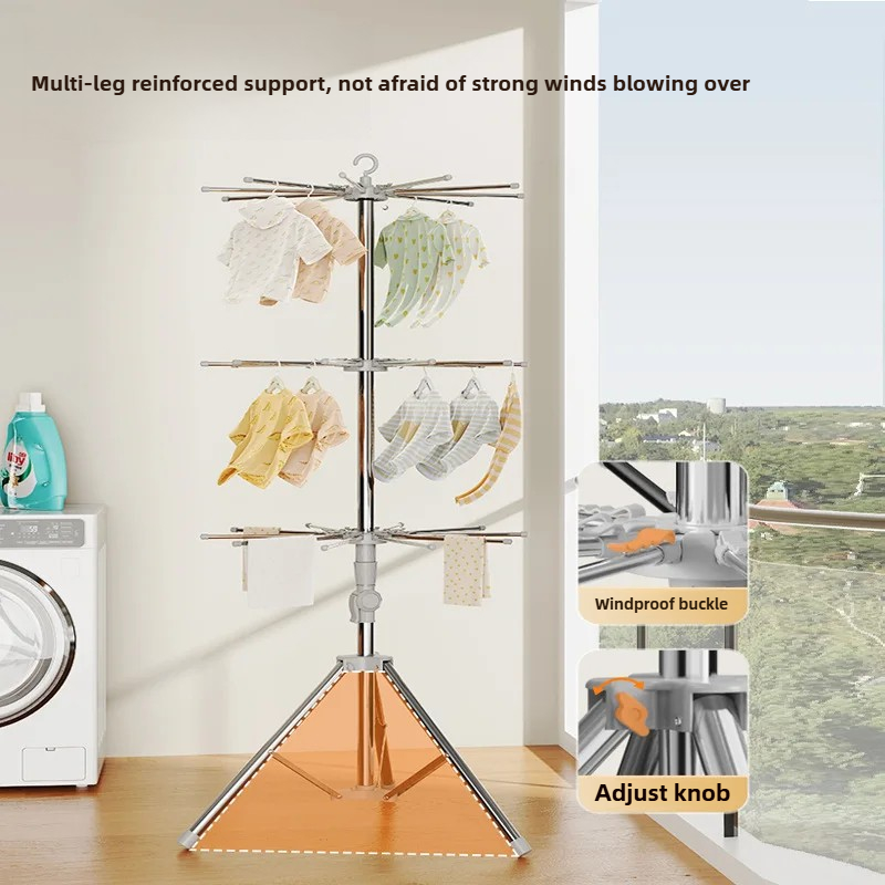 Rak Pengering Pakaian Bayi-Org - Baby Clothing Drying Rack ulasan dan harga