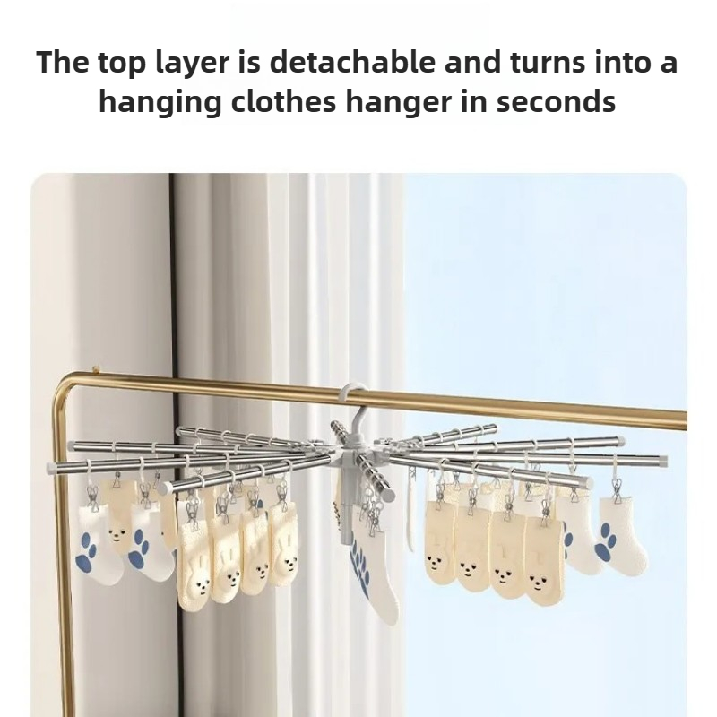 Rak Pengering Pakaian Bayi-Org - Baby Clothing Drying Rack ulasan dan harga